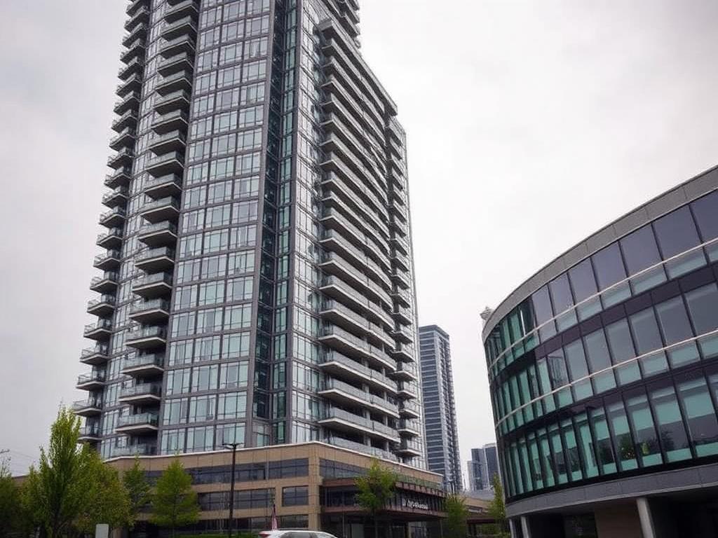 Condominium and office towers in the Greater Toronto Area